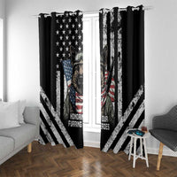 USA National K9 Veterans Day Window Curtain Honoring Our Furring Heroes