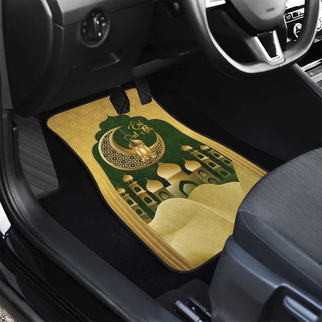 Eid al-Fitr Car Mats Khair Mubarak Islamic Pattern