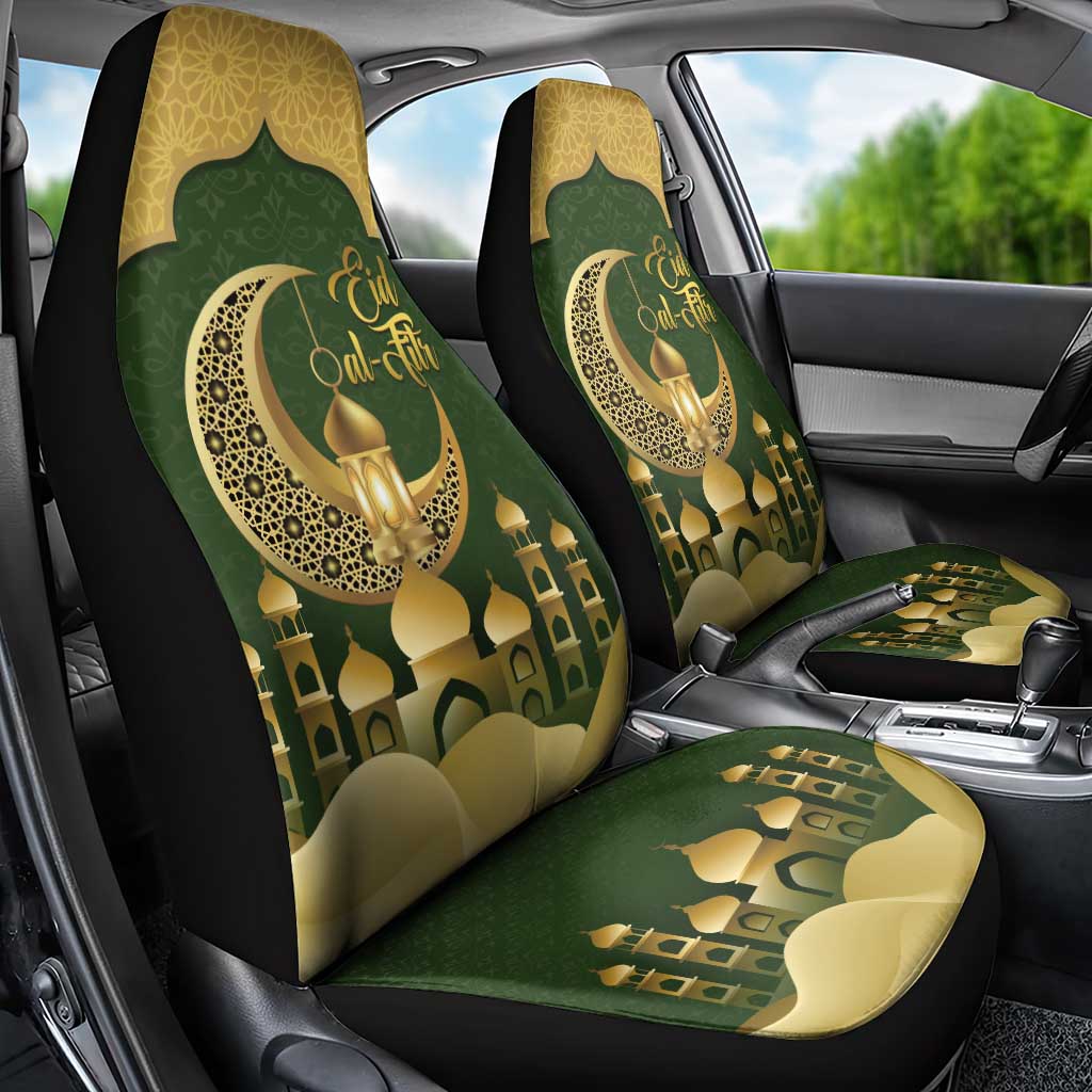Eid al-Fitr Car Seat Cover Khair Mubarak Islamic Pattern