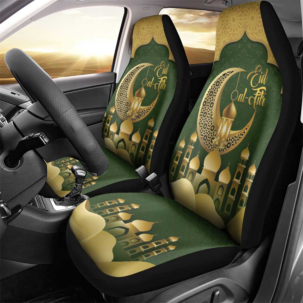 Eid al-Fitr Car Seat Cover Khair Mubarak Islamic Pattern