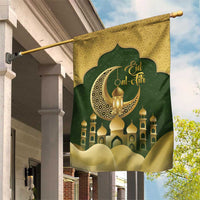 Eid al-Fitr Garden Flag Khair Mubarak Islamic Pattern