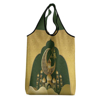 Eid al-Fitr Grocery Bag Khair Mubarak Islamic Pattern