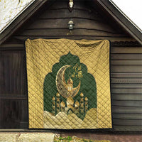 Eid al-Fitr Quilt Khair Mubarak Islamic Pattern
