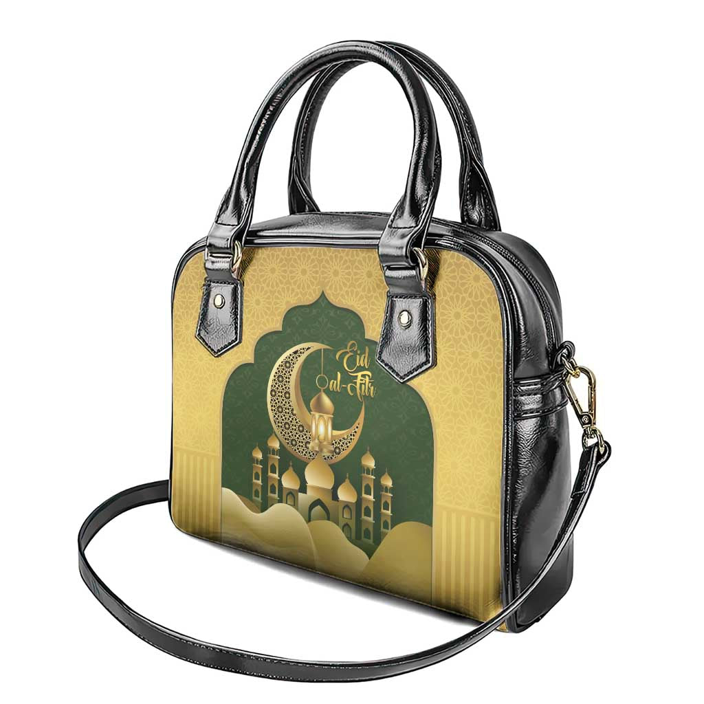 Eid al-Fitr Shoulder Handbag Khair Mubarak Islamic Pattern