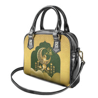 Eid al-Fitr Shoulder Handbag Khair Mubarak Islamic Pattern