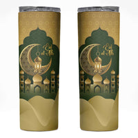 Eid al-Fitr Skinny Tumbler Khair Mubarak Islamic Pattern