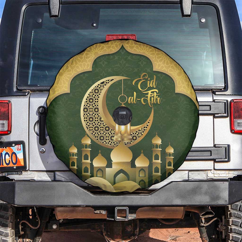 Eid al-Fitr Spare Tire Cover Khair Mubarak Islamic Pattern