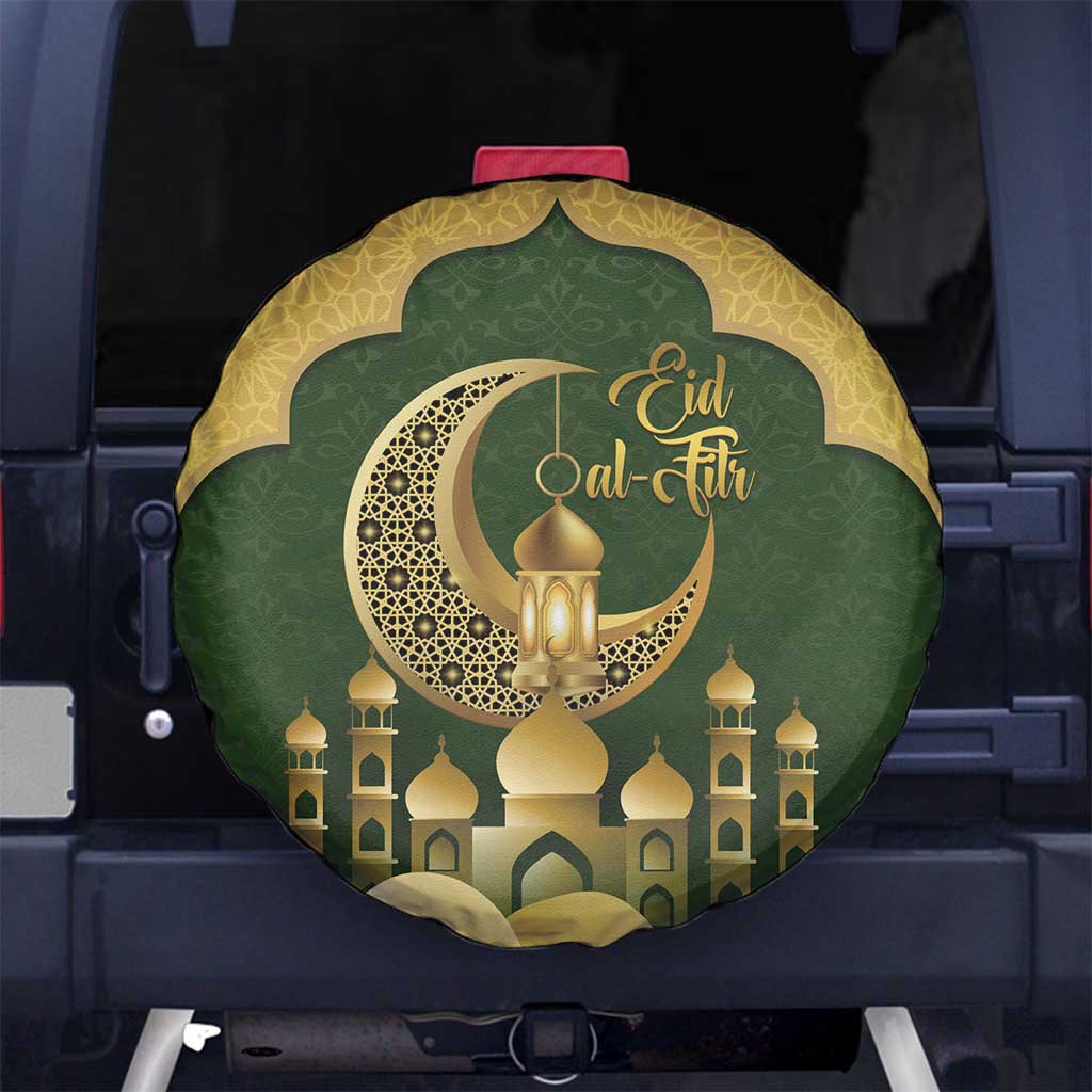 Eid al-Fitr Spare Tire Cover Khair Mubarak Islamic Pattern