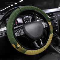 Eid al-Fitr Steering Wheel Cover Khair Mubarak Islamic Pattern