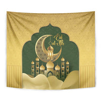 Eid al-Fitr Tapestry Khair Mubarak Islamic Pattern