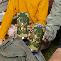 Eid al-Fitr Tumbler Cup Khair Mubarak Islamic Pattern