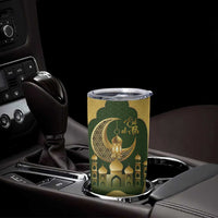 Eid al-Fitr Tumbler Cup Khair Mubarak Islamic Pattern