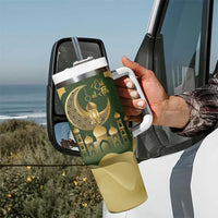 Eid al-Fitr Tumbler With Handle Khair Mubarak Islamic Pattern
