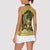 Eid al-Fitr Women Sleeveless Polo Shirt Khair Mubarak Islamic Pattern