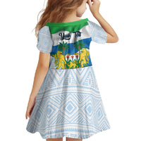 Personalised Sierra Leone Independence Day Family Matching Off Shoulder Maxi Dress and Hawaiian Shirt Funny Chimpanzee With Drum