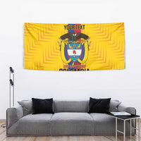 Custom Colombia Football Tapestry Vamos Los Cafeteros