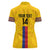 Custom Colombia Football Women Polo Shirt Vamos Los Cafeteros