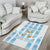 Custom Argentina Football Area Rug Vamos La Albiceleste