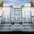 Custom Argentina Football Back Car Seat Cover Vamos La Albiceleste