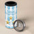 Custom Argentina Football 4 in 1 Can Cooler Tumbler Vamos La Albiceleste