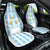 Custom Argentina Football Car Seat Cover Vamos La Albiceleste