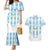 Custom Argentina Football Couples Matching Mermaid Dress and Hawaiian Shirt Vamos La Albiceleste