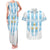 Custom Argentina Football Couples Matching Tank Maxi Dress and Hawaiian Shirt Vamos La Albiceleste