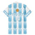 Custom Argentina Football Family Matching Mermaid Dress and Hawaiian Shirt Vamos La Albiceleste