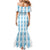 Custom Argentina Football Family Matching Mermaid Dress and Hawaiian Shirt Vamos La Albiceleste