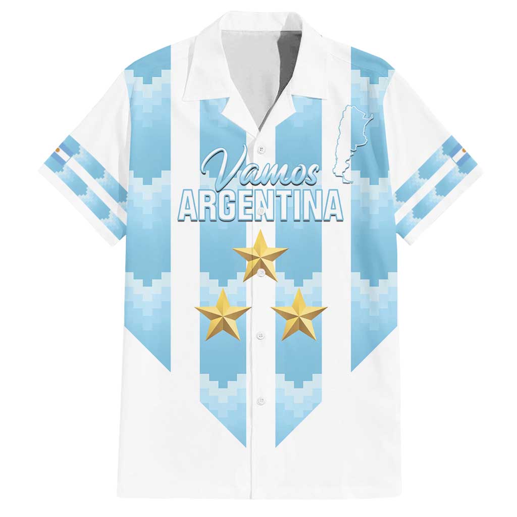 Custom Argentina Football Family Matching Tank Maxi Dress and Hawaiian Shirt Vamos La Albiceleste