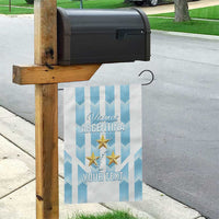 Custom Argentina Football Garden Flag Vamos La Albiceleste