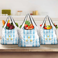 Custom Argentina Football Grocery Bag Vamos La Albiceleste