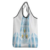 Custom Argentina Football Grocery Bag Vamos La Albiceleste