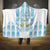 Custom Argentina Football Hooded Blanket Vamos La Albiceleste