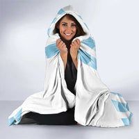 Custom Argentina Football Hooded Blanket Vamos La Albiceleste