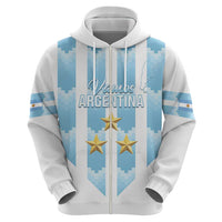 Custom Argentina Football Hoodie Vamos La Albiceleste