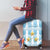 Custom Argentina Football Luggage Cover Vamos La Albiceleste