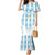 Custom Argentina Football Mermaid Dress Vamos La Albiceleste