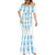 Custom Argentina Football Mermaid Dress Vamos La Albiceleste