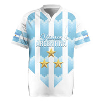 Custom Argentina Football Rugby Jersey Vamos La Albiceleste