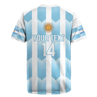 Custom Argentina Football Rugby Jersey Vamos La Albiceleste