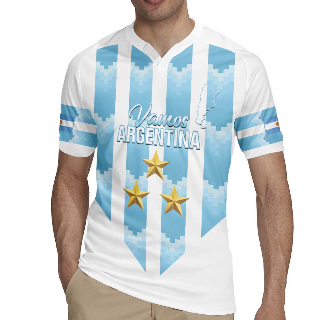 Custom Argentina Football Rugby Jersey Vamos La Albiceleste