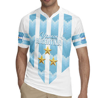Custom Argentina Football Rugby Jersey Vamos La Albiceleste