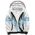Custom Argentina Football Sherpa Hoodie Vamos La Albiceleste
