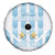 Custom Argentina Football Spare Tire Cover Vamos La Albiceleste