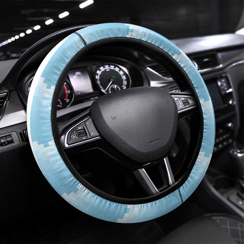 Argentina Football Steering Wheel Cover Vamos La Albiceleste