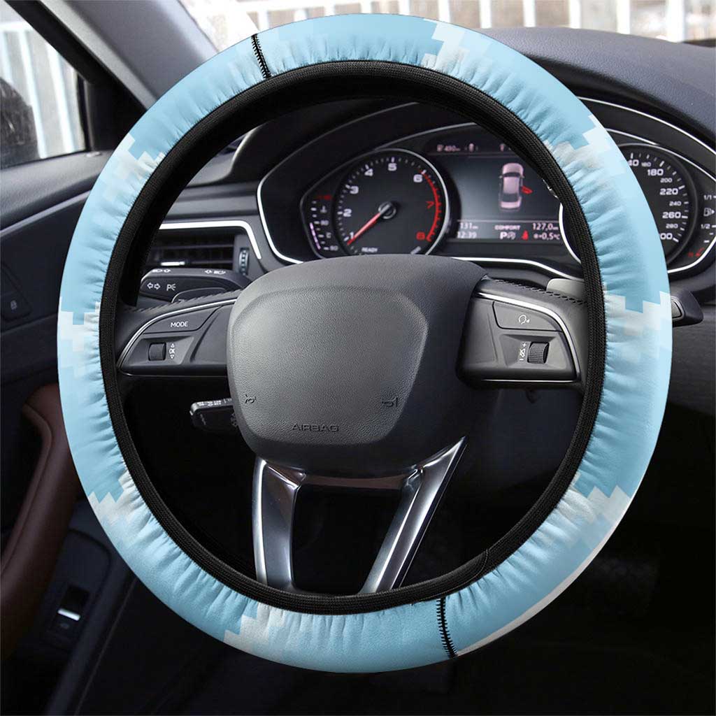 Argentina Football Steering Wheel Cover Vamos La Albiceleste