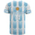 Custom Argentina Football T Shirt Vamos La Albiceleste