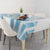 Custom Argentina Football Tablecloth Vamos La Albiceleste