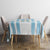 Custom Argentina Football Tablecloth Vamos La Albiceleste